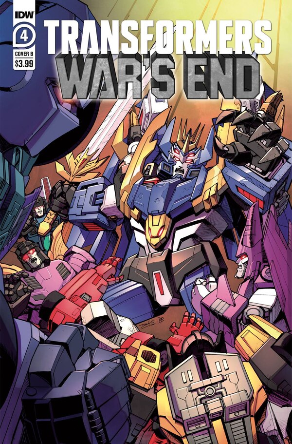 Transformers Wars End Issue No 4 Comic Cover B Image  (14 of 15)